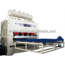 Hydraulic short cycle hot press for furniture/Furniture panels pressing machine/4x8feet MDF melamine laminating machine